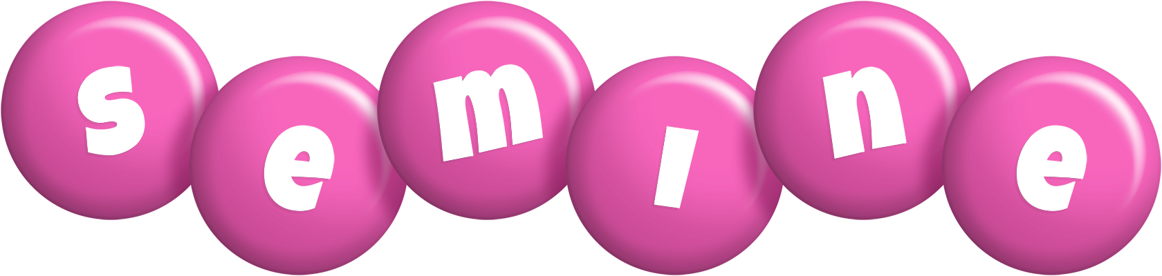 Semine candy-pink logo