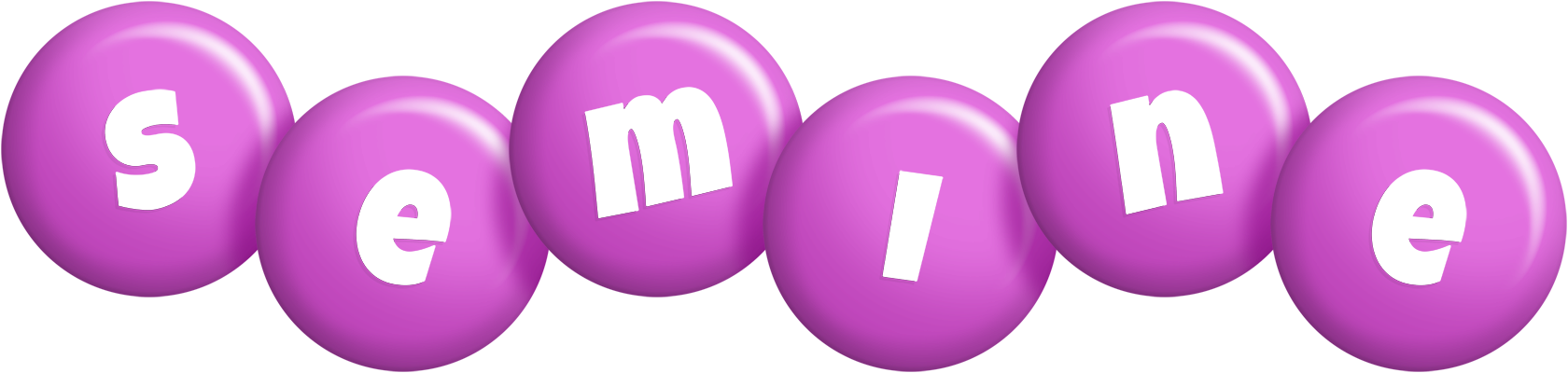 Semine candy-purple logo