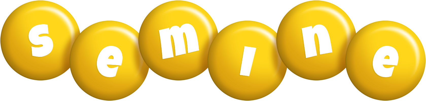 Semine candy-yellow logo