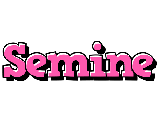 Semine girlish logo