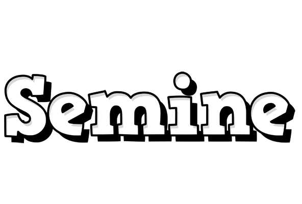 Semine snowing logo