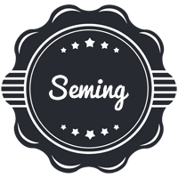 Seming badge logo