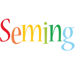 Seming birthday logo