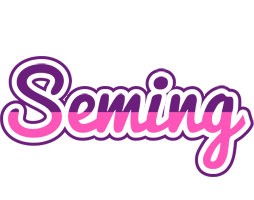 Seming cheerful logo