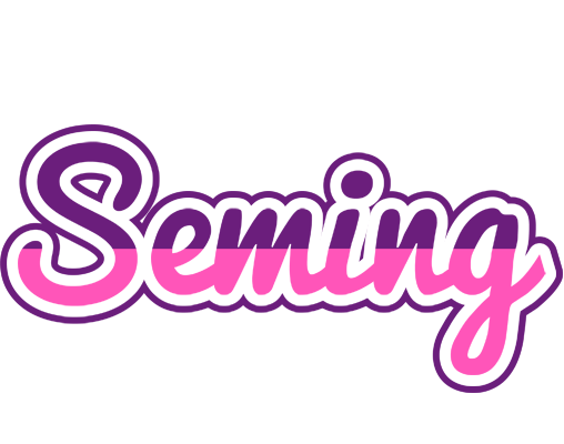 Seming cheerful logo