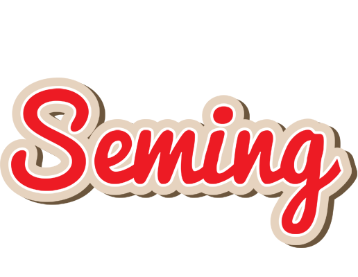 Seming chocolate logo