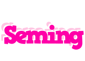 Seming dancing logo