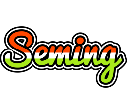 Seming exotic logo