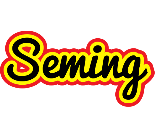 Seming flaming logo