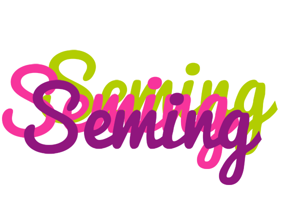 Seming flowers logo