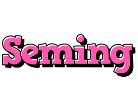 Seming girlish logo