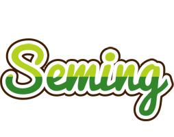 Seming golfing logo