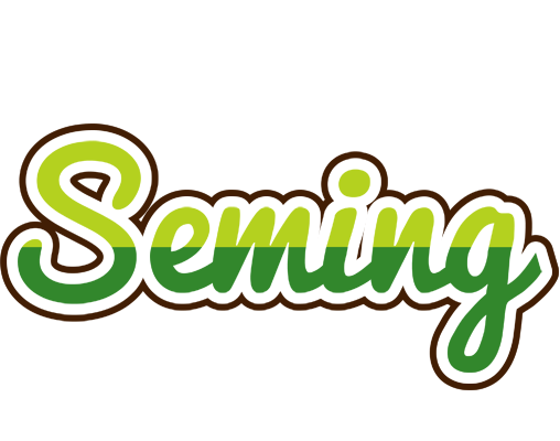 Seming golfing logo