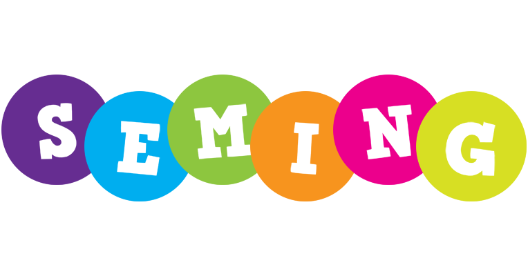 Seming happy logo