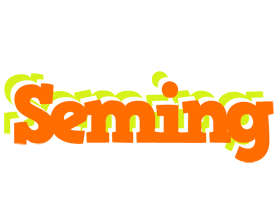 Seming healthy logo