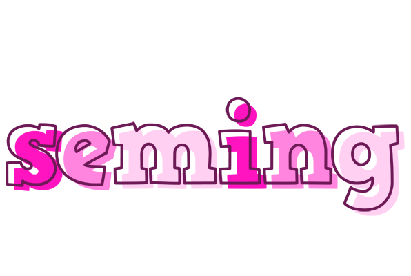 Seming hello logo