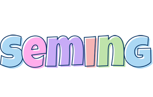 Seming pastel logo