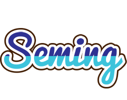 Seming raining logo