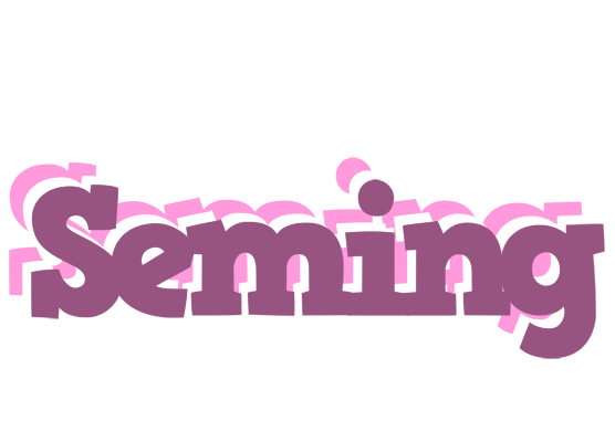 Seming relaxing logo
