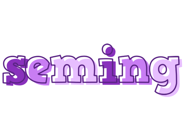 Seming sensual logo