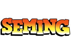 Seming sunset logo