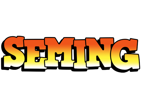 Seming sunset logo