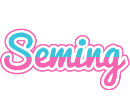 Seming woman logo