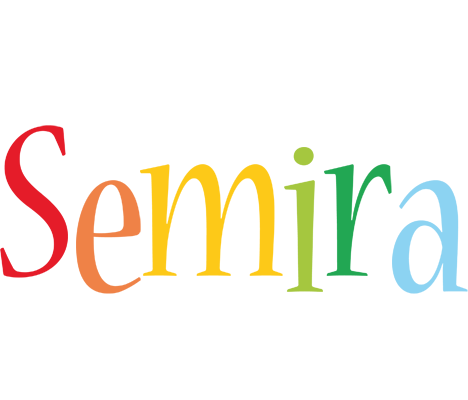 Semira birthday logo