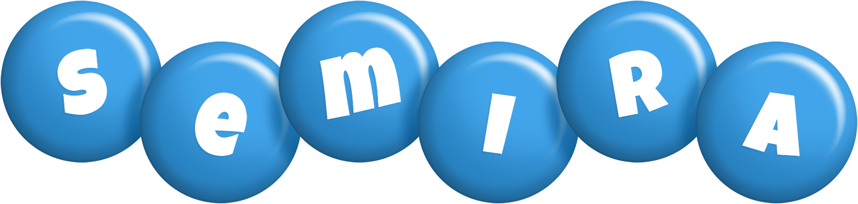 Semira candy-blue logo