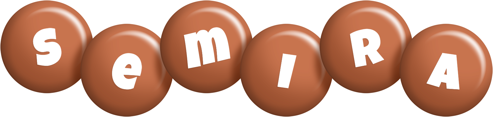 Semira candy-brown logo