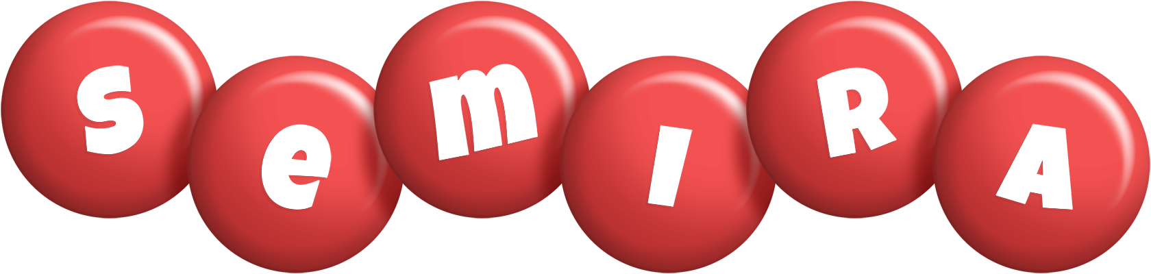Semira candy-red logo