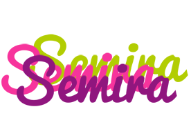 Semira flowers logo