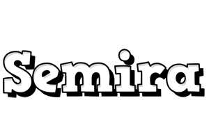 Semira snowing logo