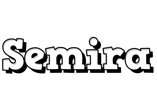 Semira snowing logo