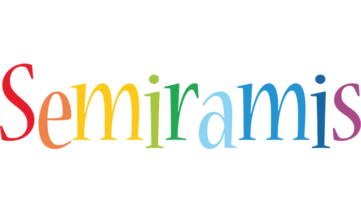 Semiramis birthday logo