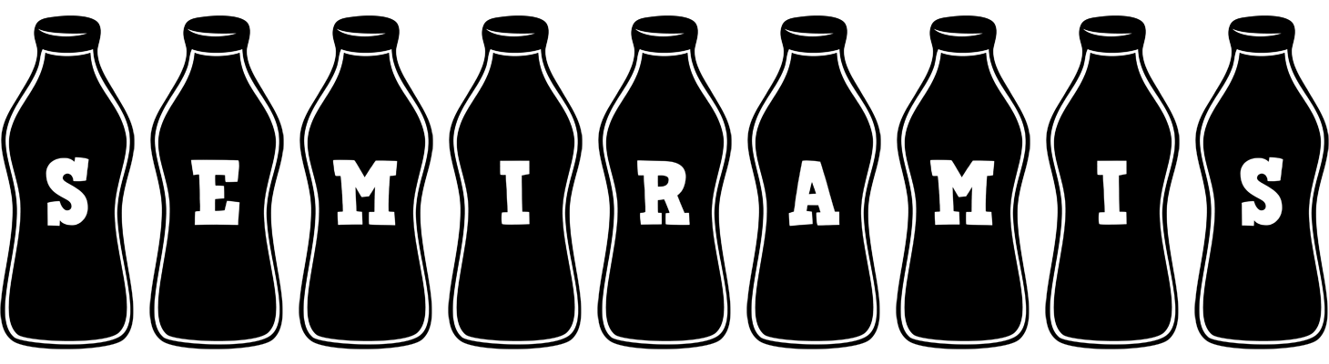 Semiramis bottle logo