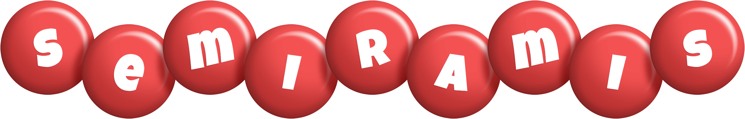 Semiramis candy-red logo