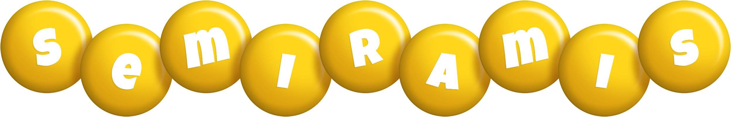 Semiramis candy-yellow logo