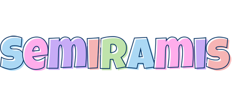 Semiramis pastel logo
