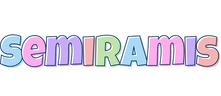 Semiramis pastel logo