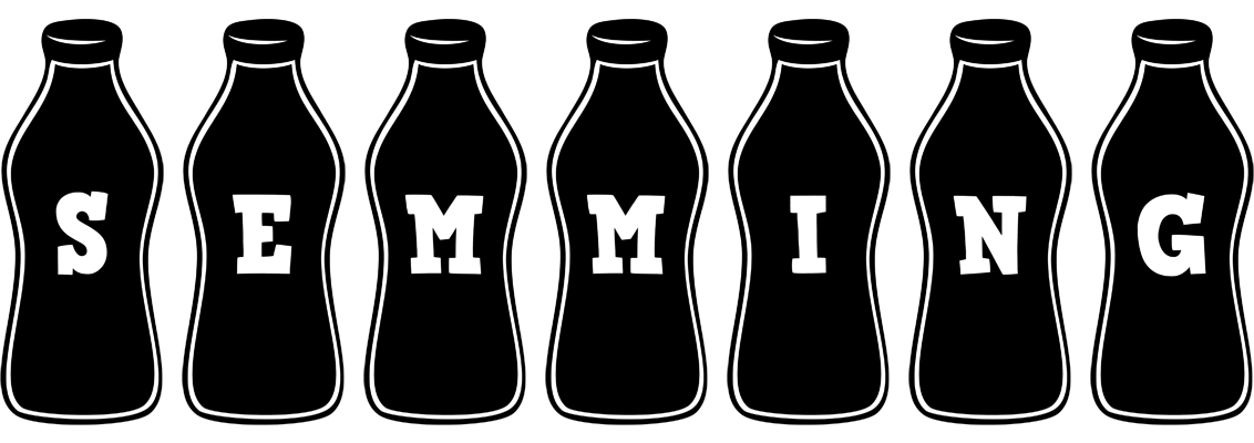 Semming bottle logo