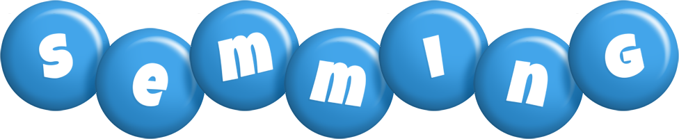 Semming candy-blue logo