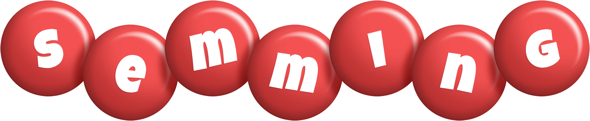 Semming candy-red logo