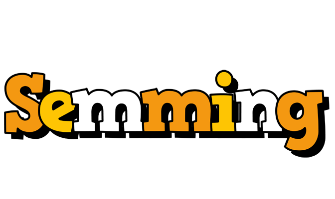 Semming cartoon logo