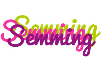 Semming flowers logo