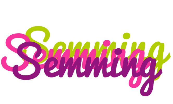 Semming flowers logo