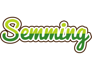 Semming golfing logo