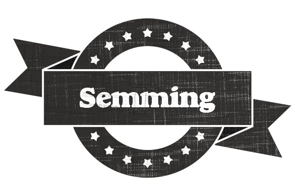 Semming grunge logo