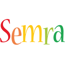 Semra birthday logo