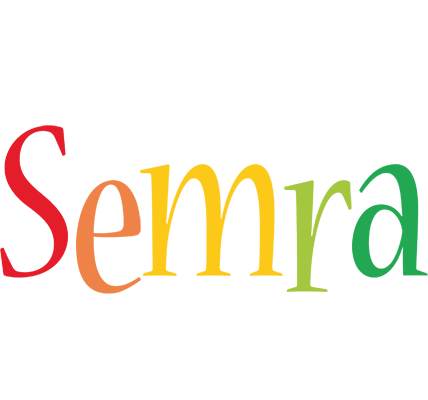 Semra birthday logo